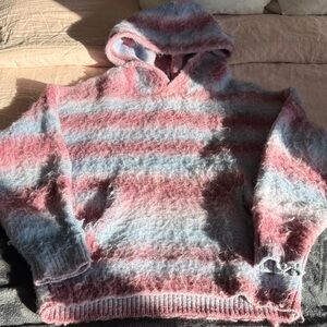 Cozy Striped Hoodie